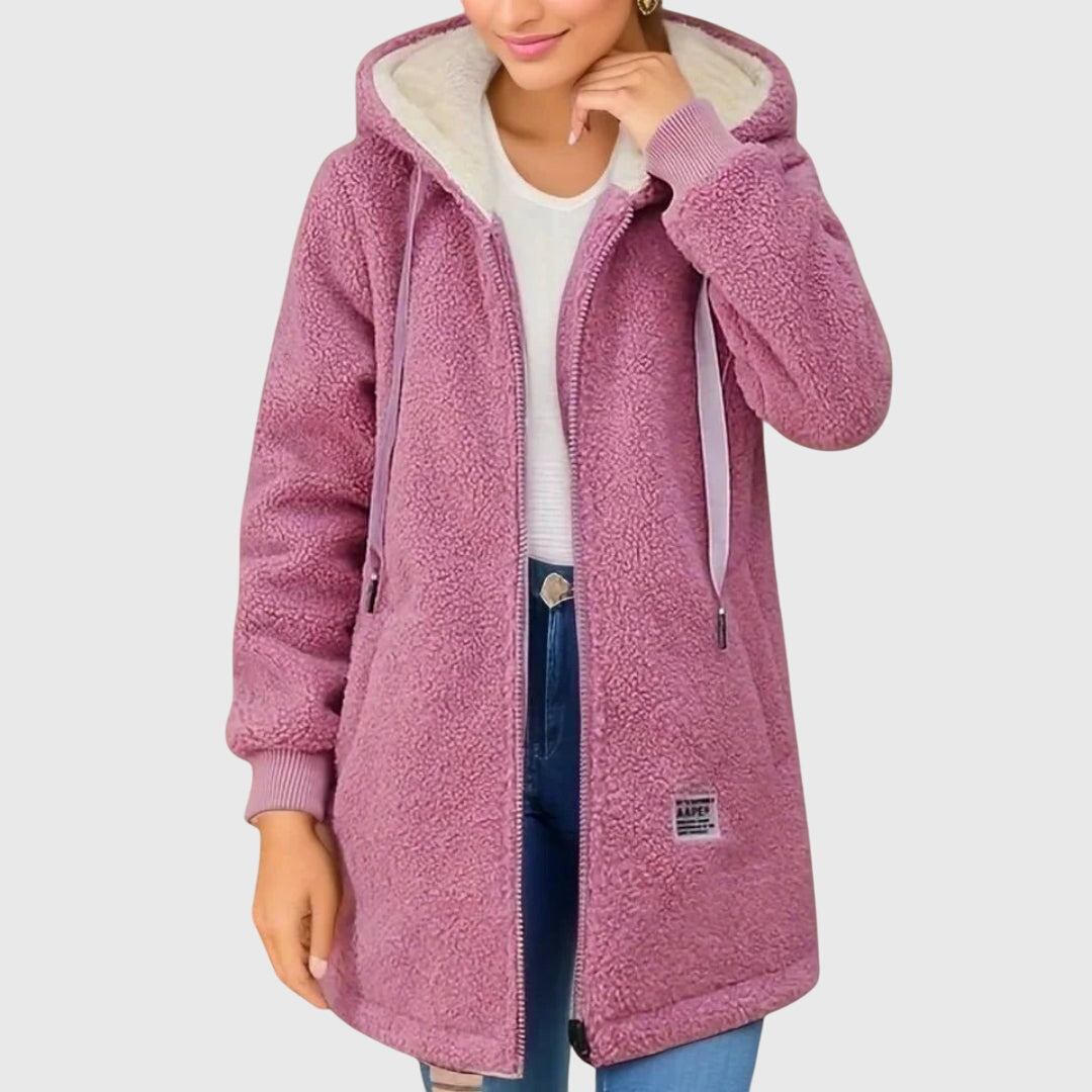 BIRGITTE | COSY WOMEN'S FLEECE COAT