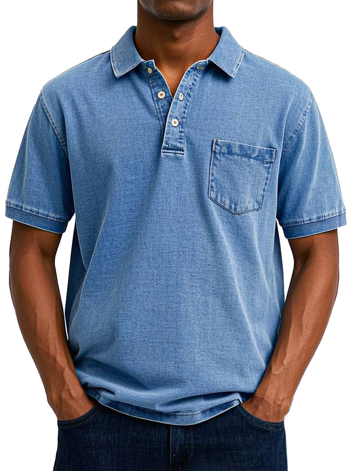 DAMIEN | VINTAGE CASUAL MEN'S POLO SHIRT