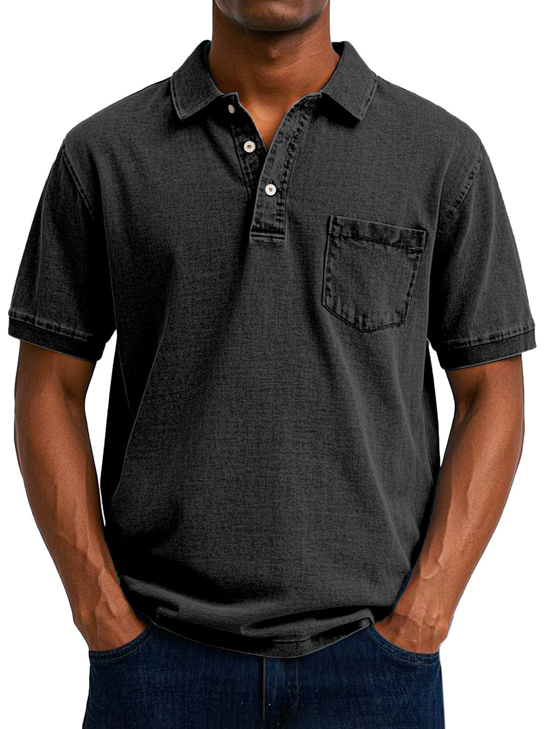 DAMIEN | VINTAGE CASUAL MEN'S POLO SHIRT