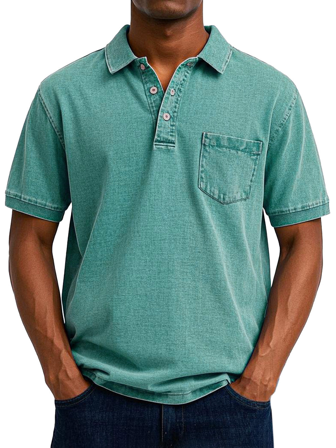 DAMIEN | VINTAGE CASUAL MEN'S POLO SHIRT