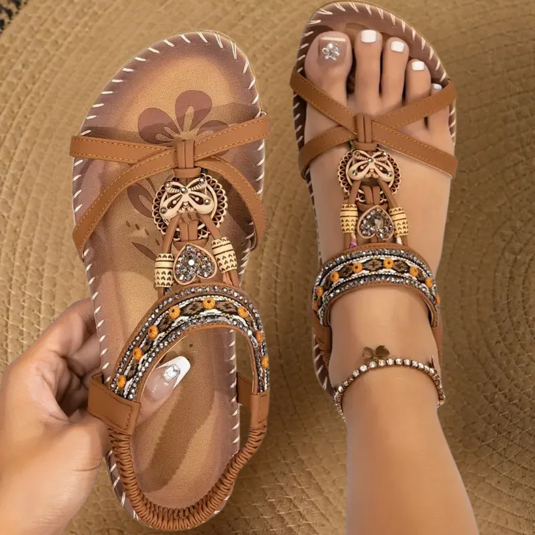 INES | ORTHOPAEDIC IBIZA-STYLE SANDALS