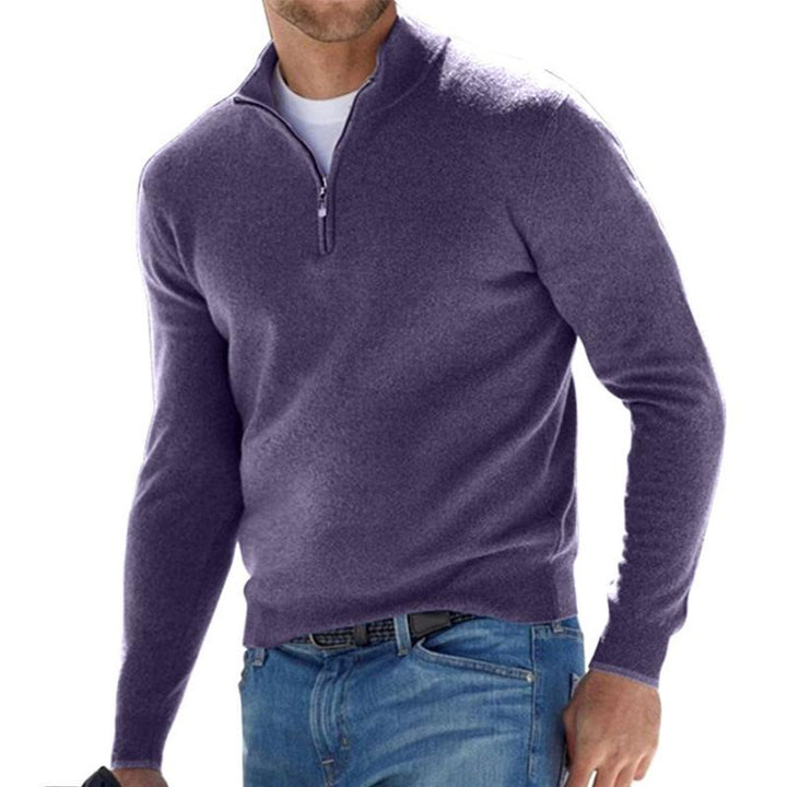 HARVIN | MEN'S ELEGANT ZIP-UP SWEATER
