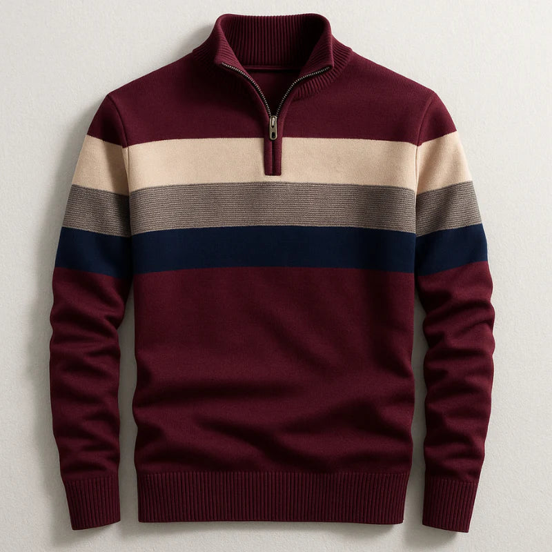 LORENZO | STRIPED PULLOVER