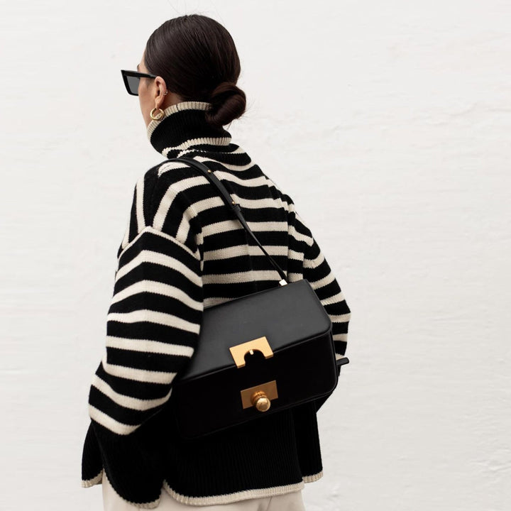 MALLORY | COSY STRIPED OVERSIZED SWEATER