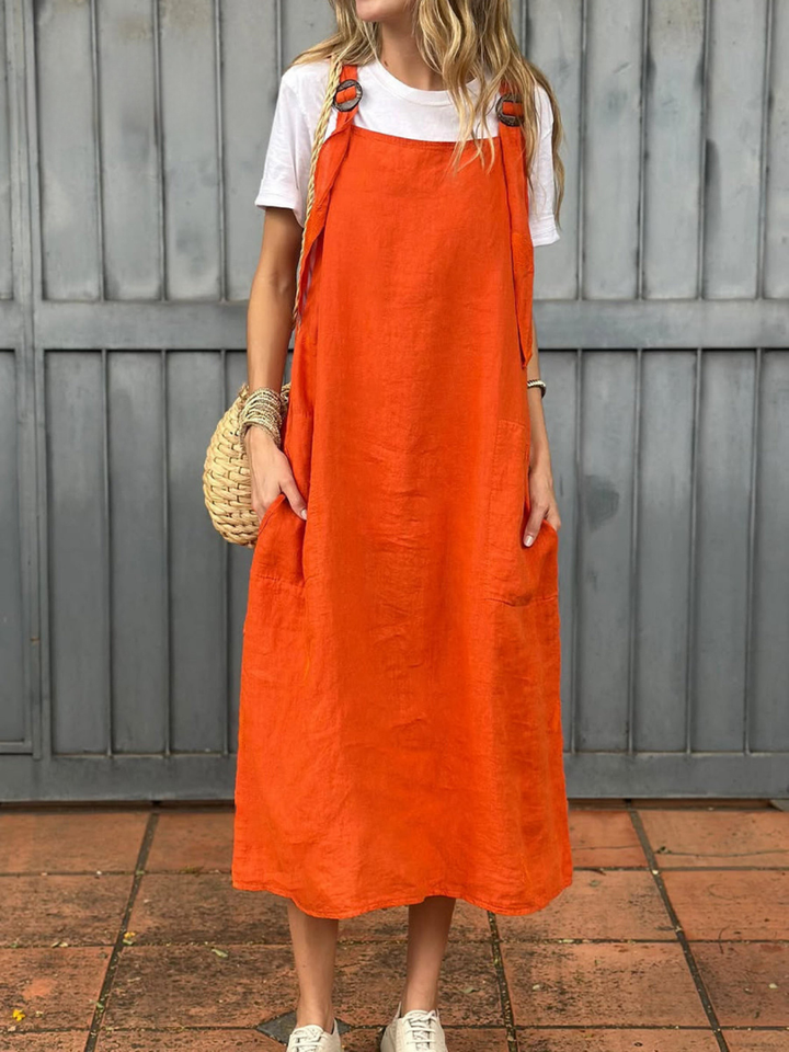 KESHA | CASUAL DRESS WITH STRAPS