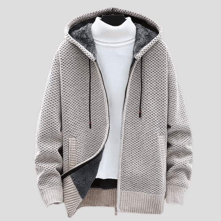 STEFAN | KNITTED HOODIE
