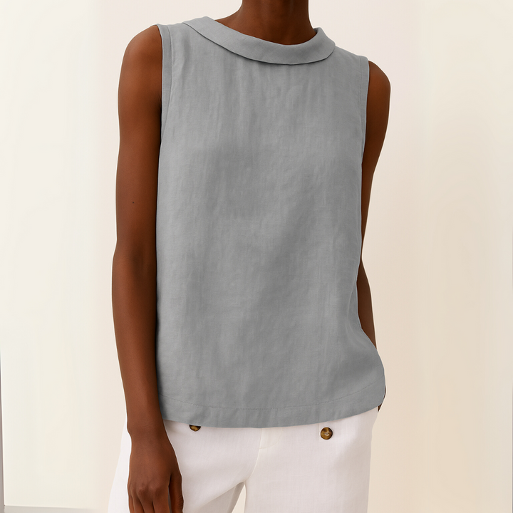 ISOLA | SLEEVELESS ELEGANT TOP