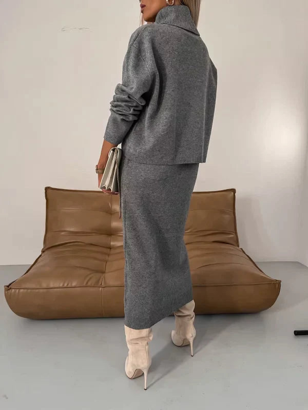 SOLANGE | DRESS WITH MATCHING TURTLENECK