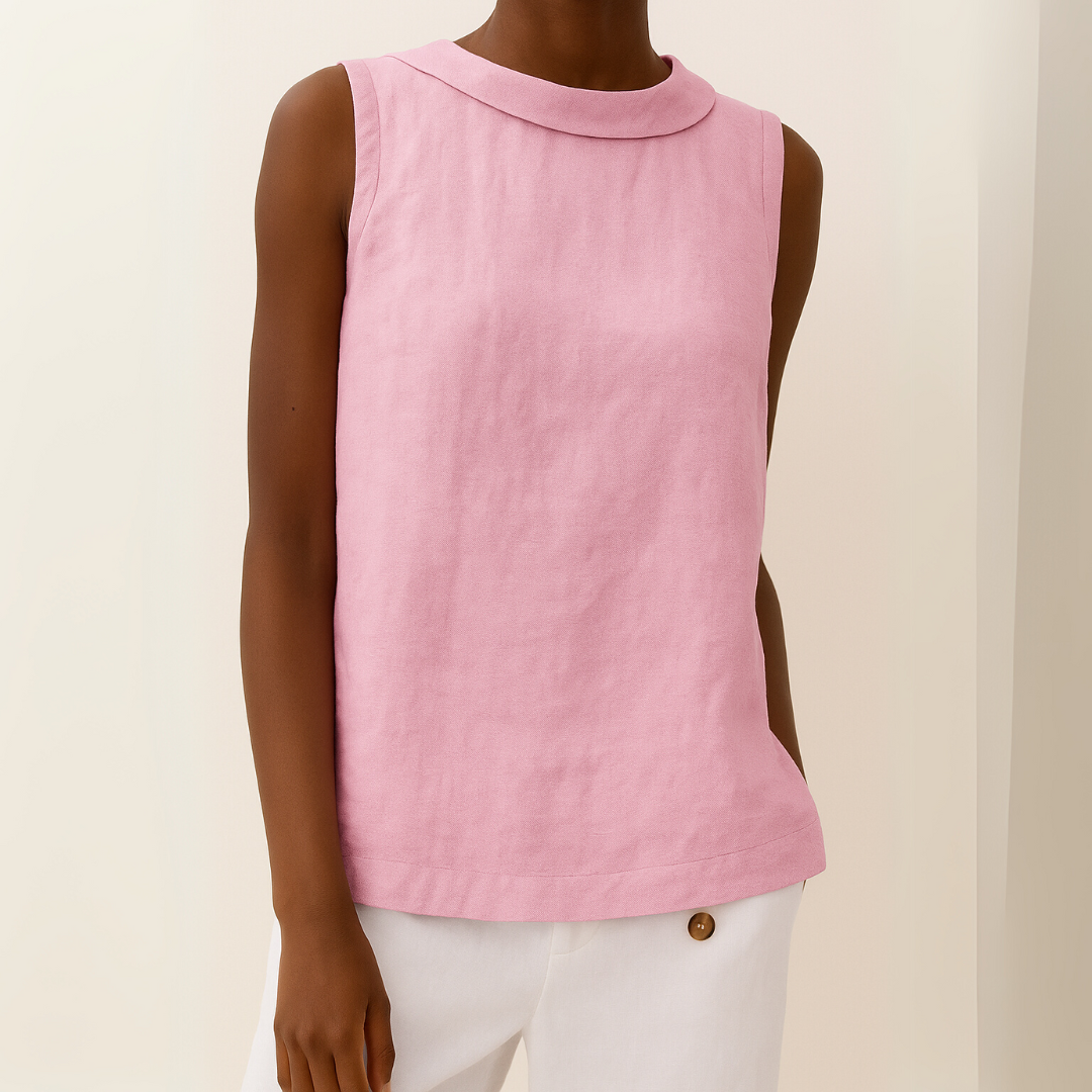ISOLA | SLEEVELESS ELEGANT TOP