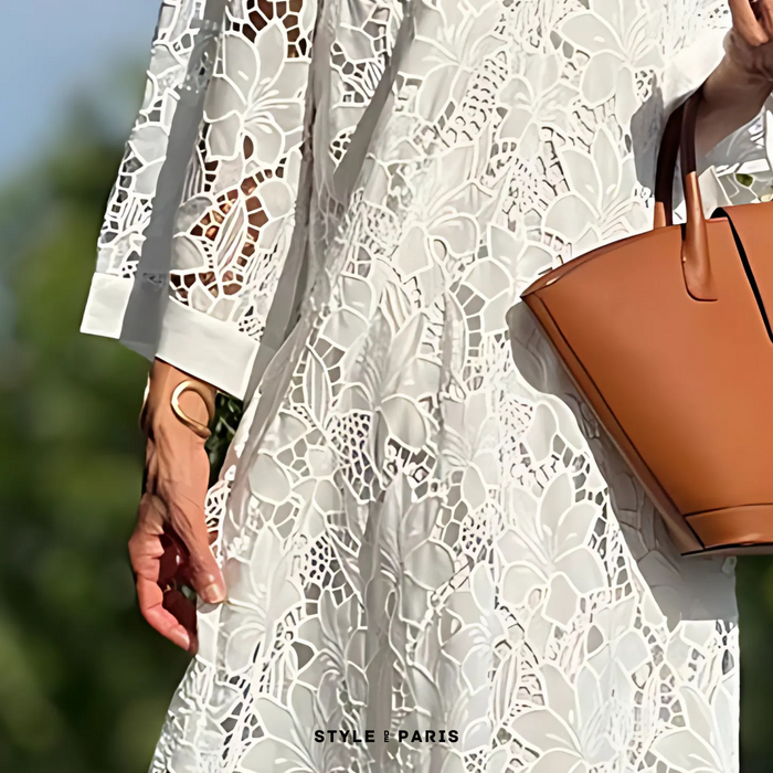 ARLENIS | ELEGANT LACE MAXI DRESS