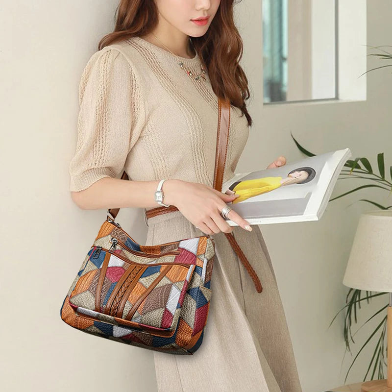 SAMIRA | PATCHWORK CROSSBODY BAG