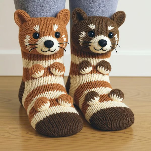 CUTE & WARM ANIMAL SOCKS