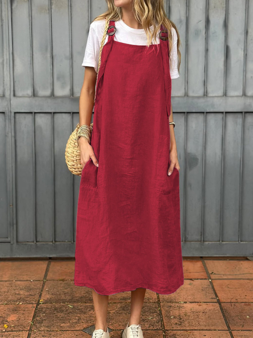 KESHA | CASUAL DRESS WITH STRAPS