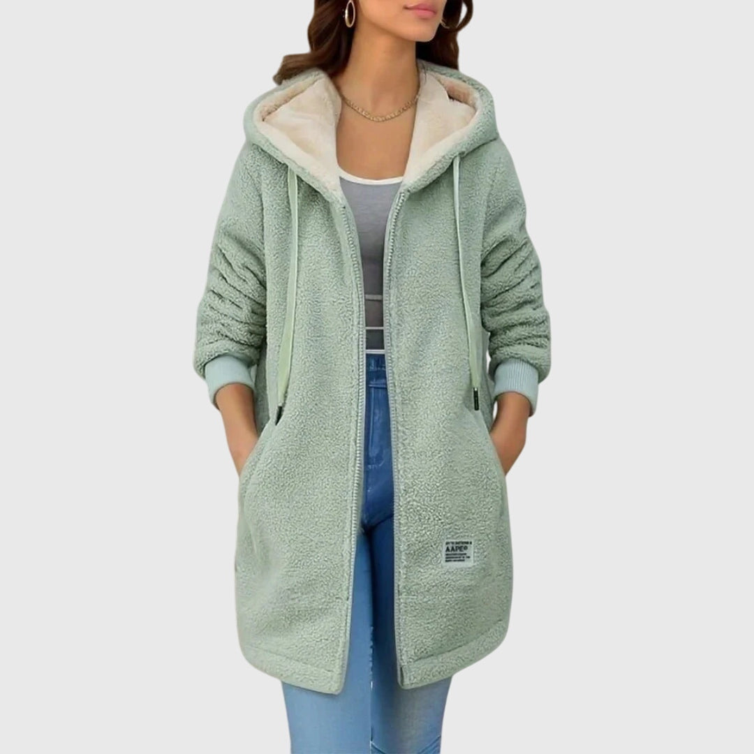BIRGITTE | COSY WOMEN'S FLEECE COAT