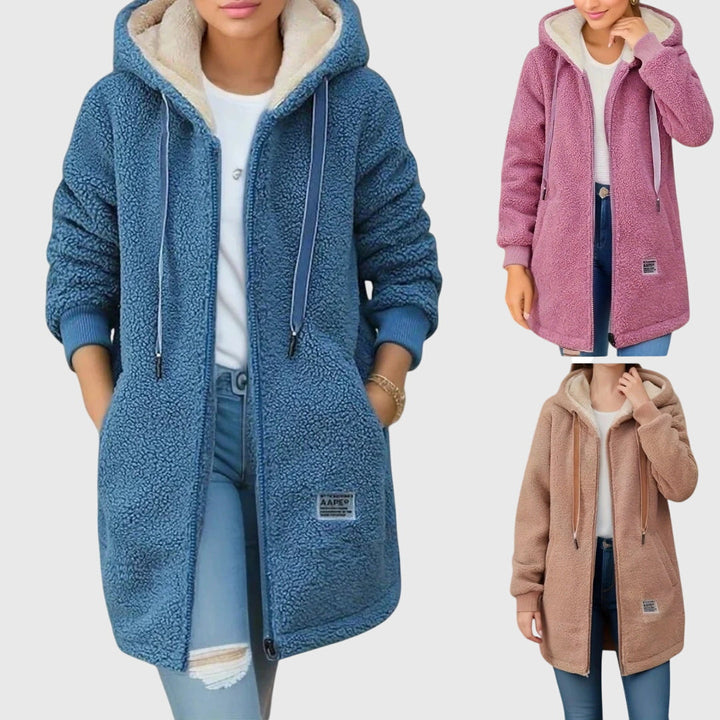 BIRGITTE | COSY WOMEN'S FLEECE COAT