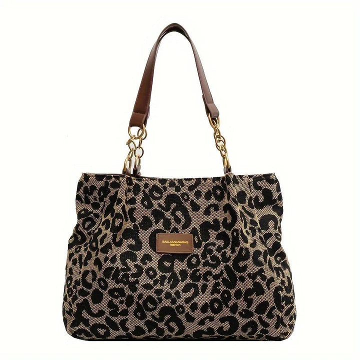 ZAYLA | LEOPARD PRINT HANDBAG