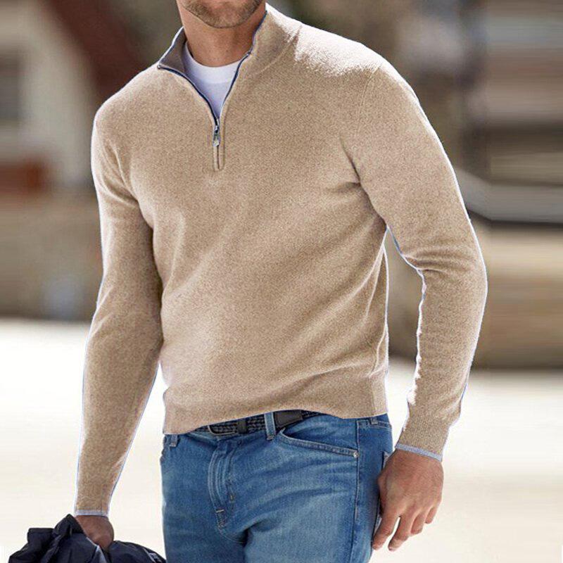 HARVIN | MEN'S ELEGANT ZIP-UP SWEATER
