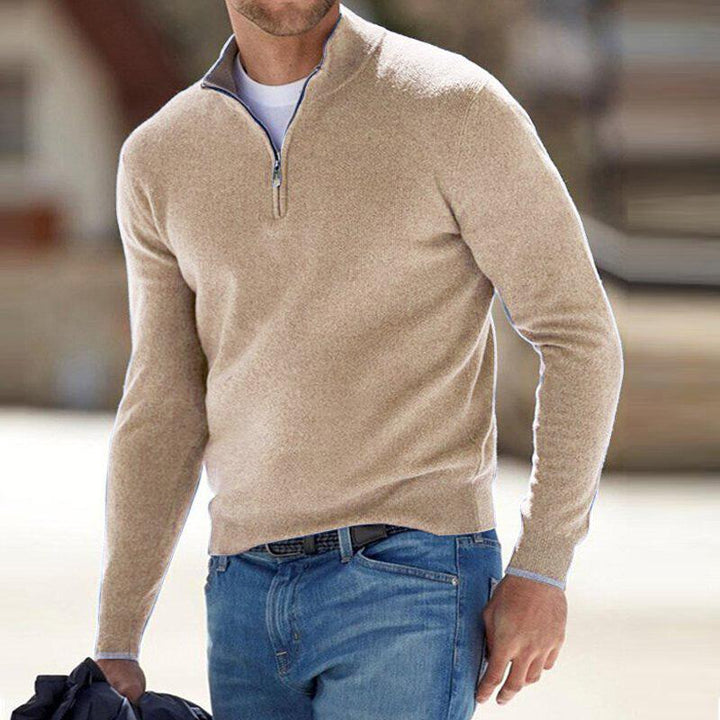 HARVIN | MEN'S ELEGANT ZIP-UP SWEATER