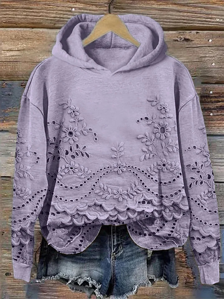 SASCHA | CASUAL HOODIE WITH PRINT