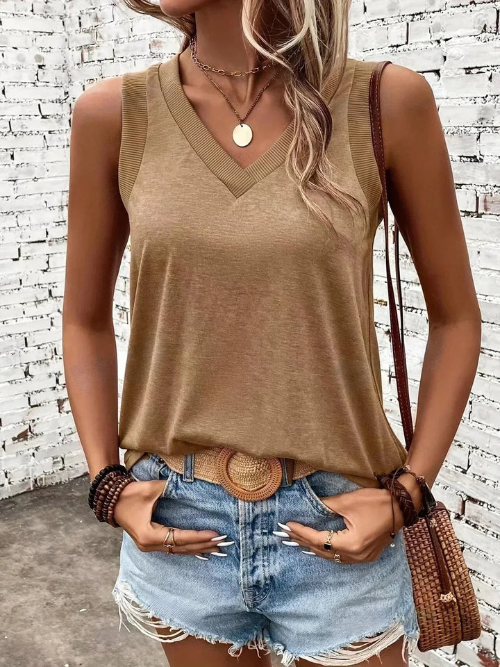 TESSA | V-NECK TOP