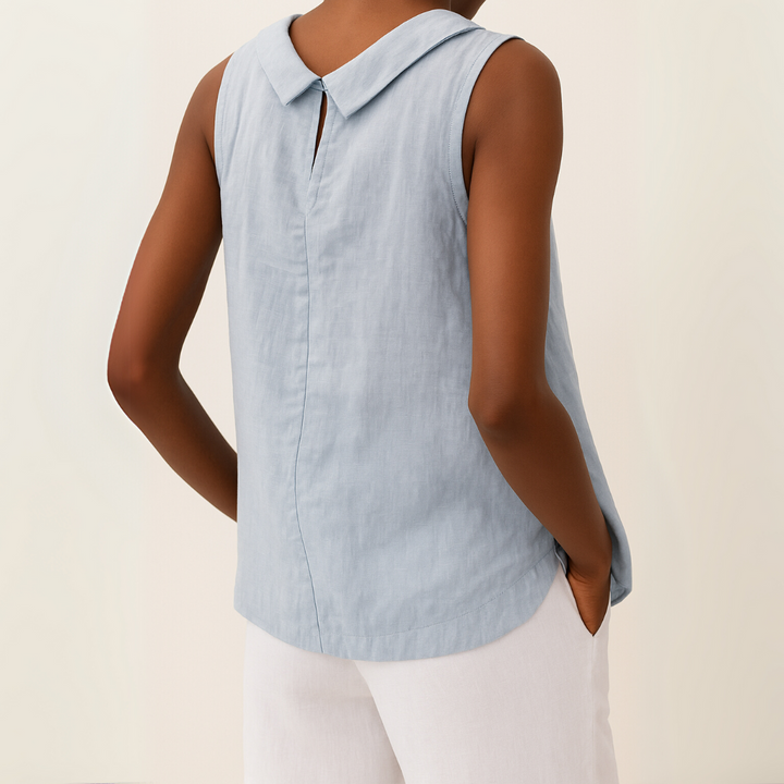 ISOLA | SLEEVELESS ELEGANT TOP