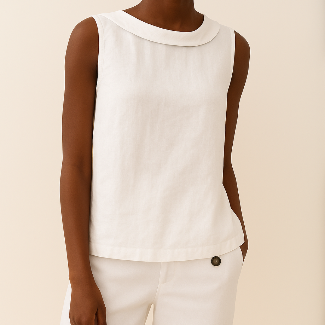 ISOLA | SLEEVELESS ELEGANT TOP