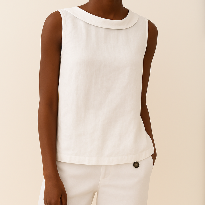 ISOLA | SLEEVELESS ELEGANT TOP