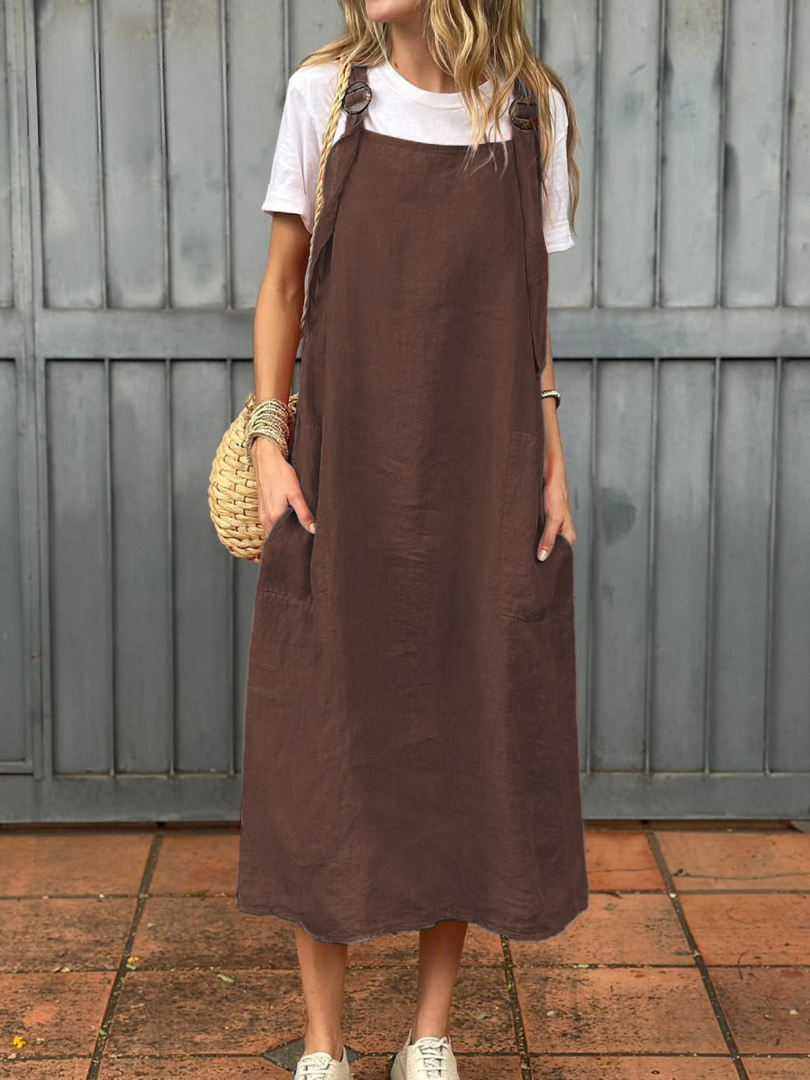 KESHA | CASUAL DRESS WITH STRAPS