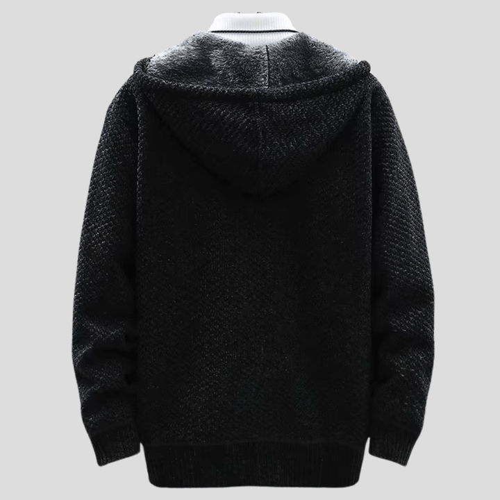 STEFAN | KNITTED HOODIE