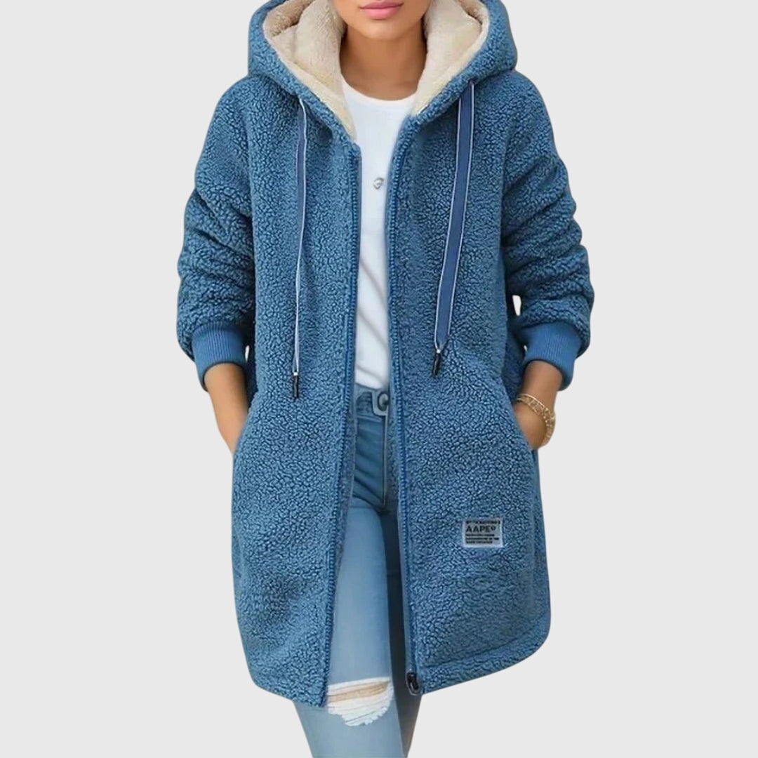 BIRGITTE | COSY WOMEN'S FLEECE COAT