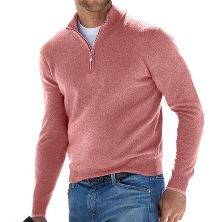 HARVIN | MEN'S ELEGANT ZIP-UP SWEATER