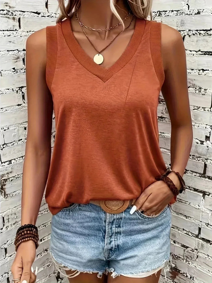 TESSA | V-NECK TOP