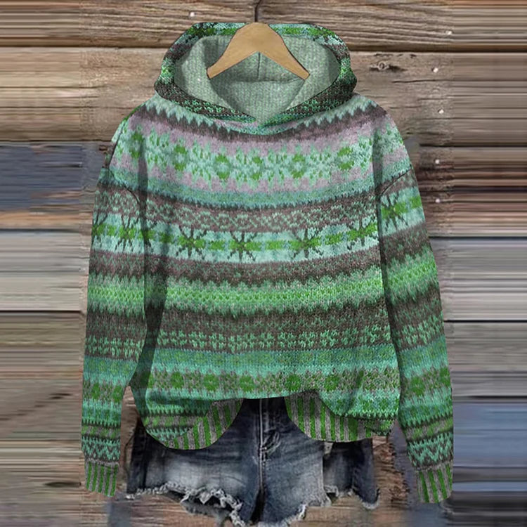 NALIA | RETRO ETHNIC HOODIE