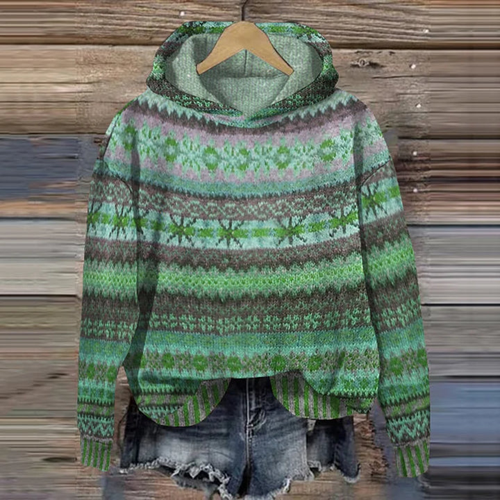 NALIA | RETRO ETHNIC HOODIE