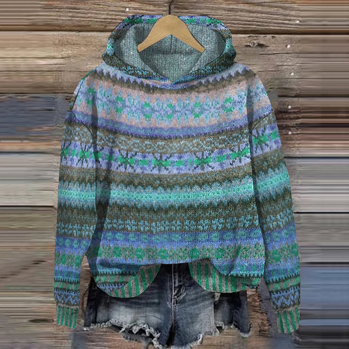 NALIA | RETRO ETHNIC HOODIE