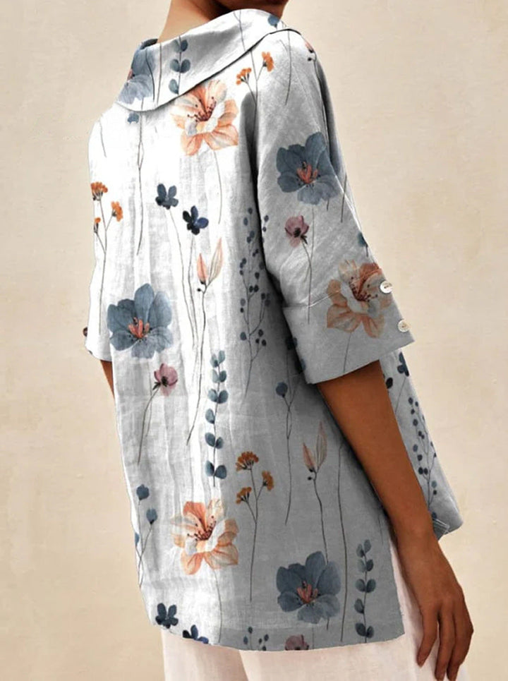 CÉLINE | ELEGANT TOP WITH V-NECKLINE