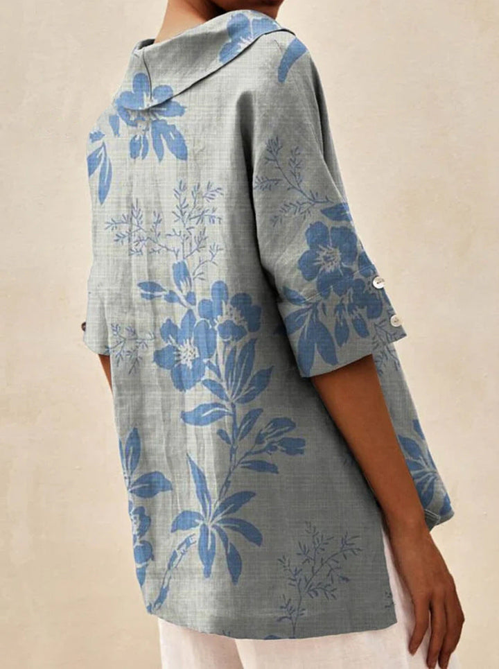 CÉLINE | ELEGANT TOP WITH V-NECKLINE