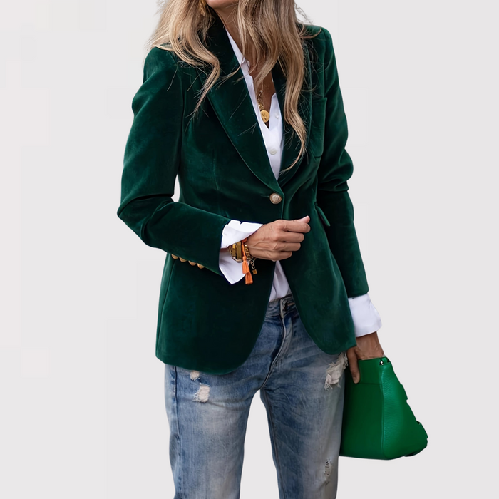 RHIANNE | ELEGANT VELVET STYLE JACKET