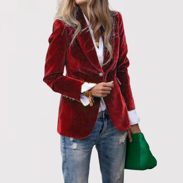 RHIANNE | ELEGANT VELVET STYLE JACKET