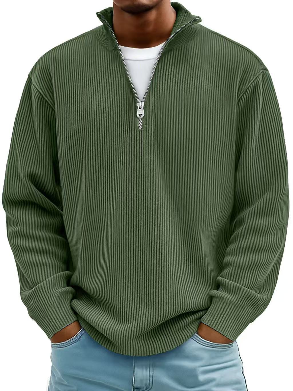 CALVIN | MEN'S CASUAL QUARTER-ZIP SWEATER