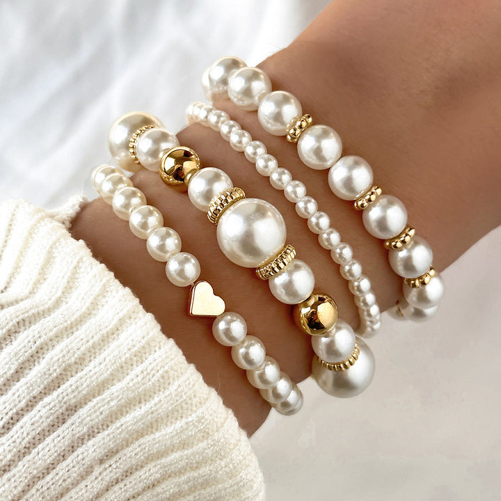 PEARL HARMONY BRACELET | TOGETHER AGAINST BREAST CANCER (1+1 FREE)