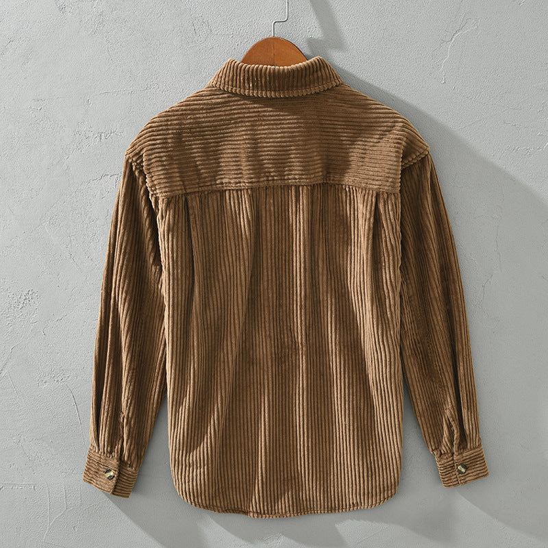 CAZ | CORDUROY STYLE BUTTON-UP