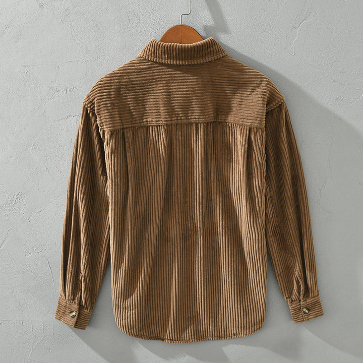 CAZ | CORDUROY STYLE BUTTON-UP