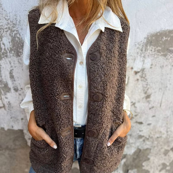 CARLENE | COSY & WARM BUTTON DOWN CARDIGAN