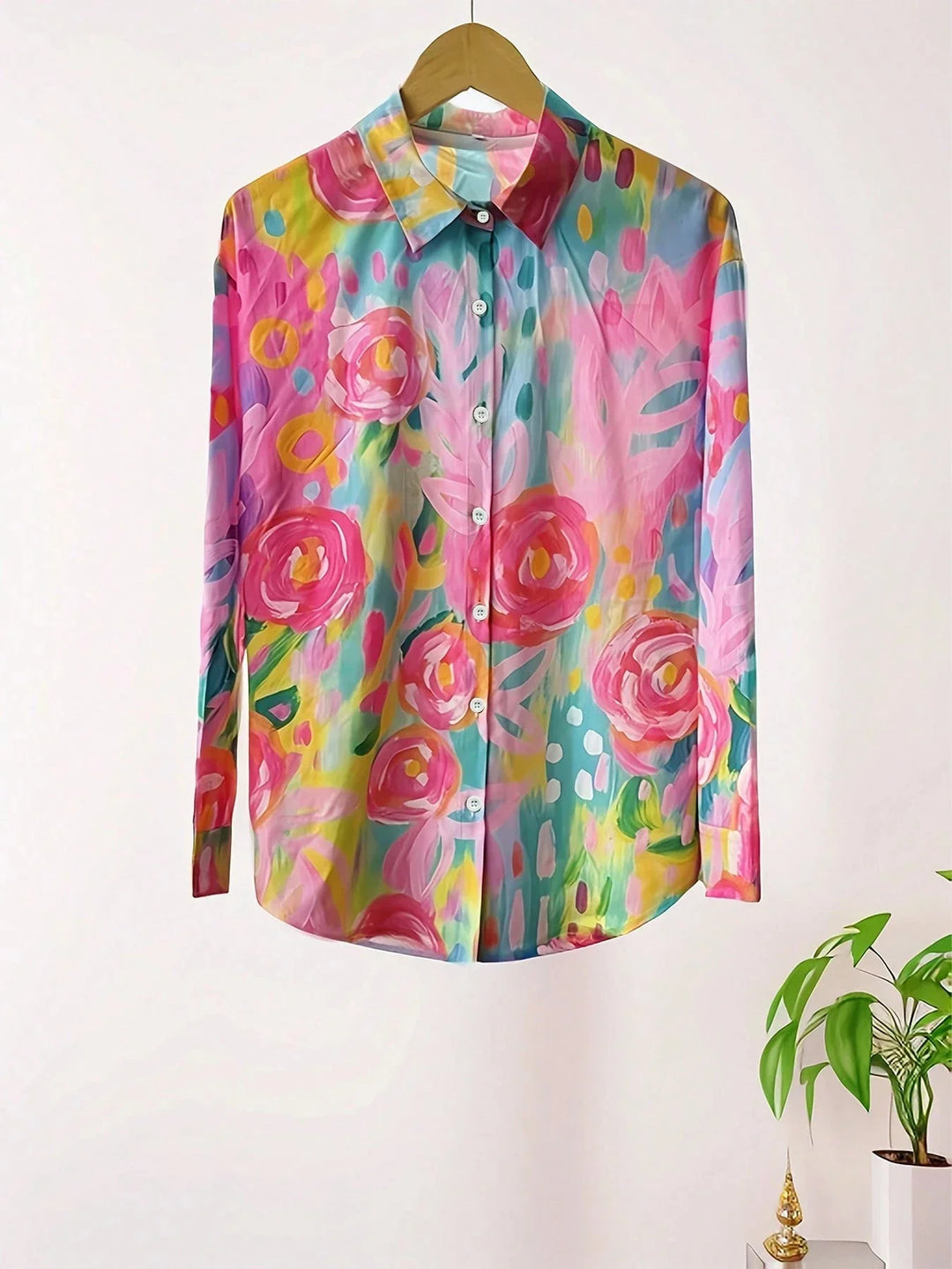 ELARA | COLOURFUL BLOUSE WITH PLAYFUL PRINT