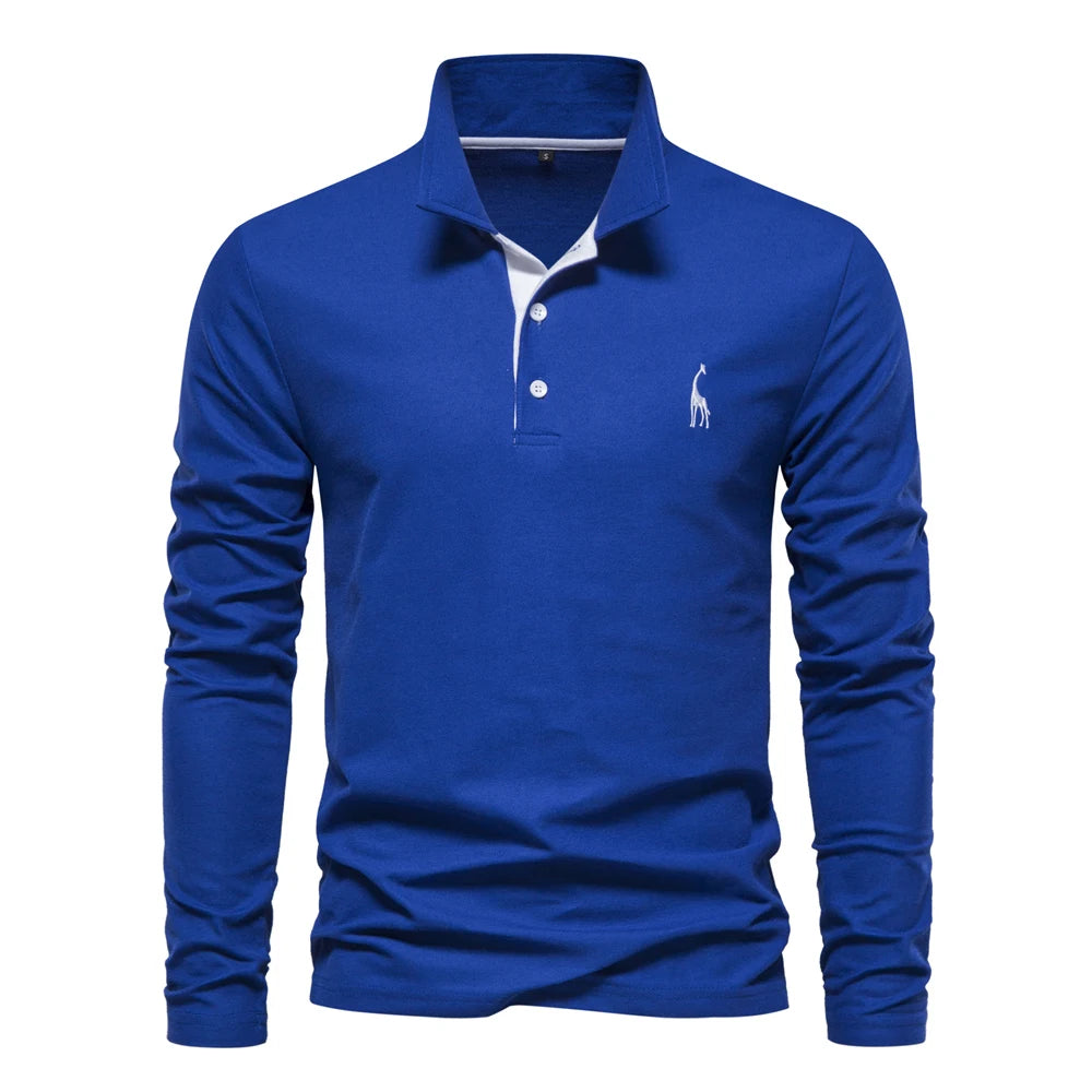 DARIO | MEN'S LONG-SLEEVE POLO