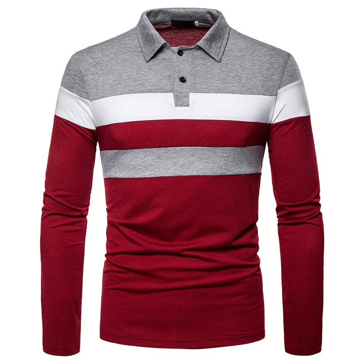 LESTER | MEN'S LONG-SLEEVE POLO