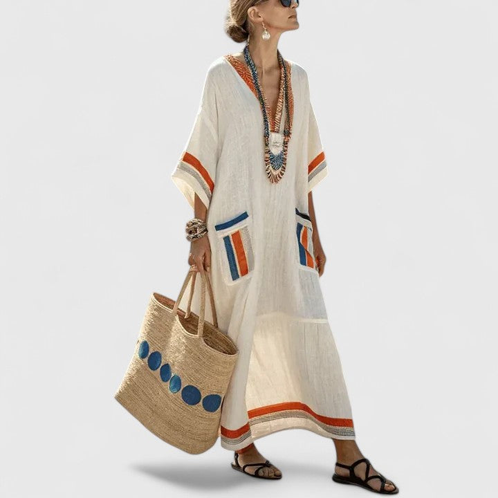 NAHLA | BOHEMIAN MAXI KAFTAN