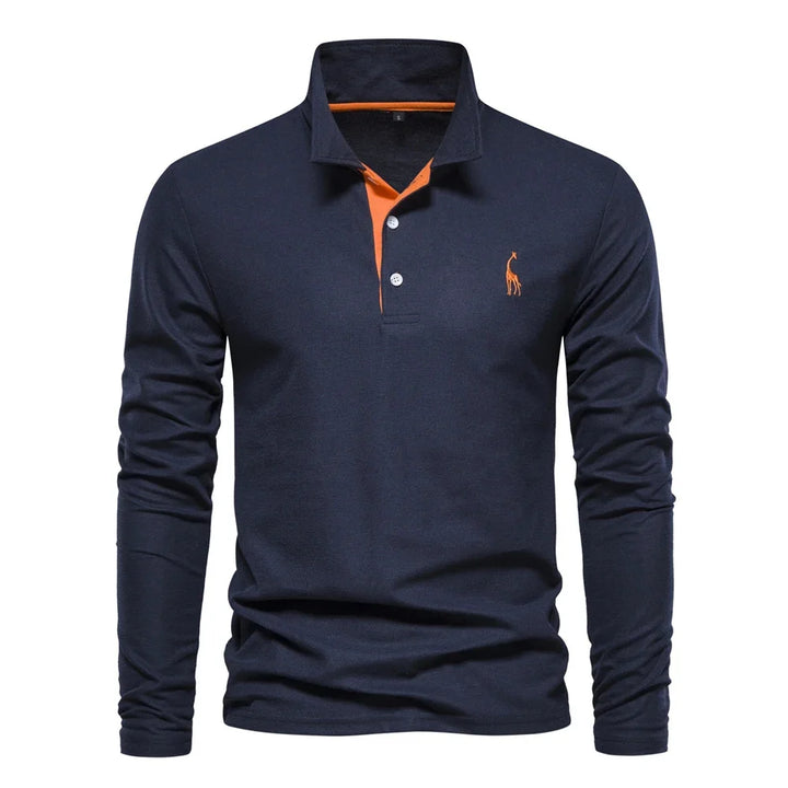 DARIO | MEN'S LONG-SLEEVE POLO