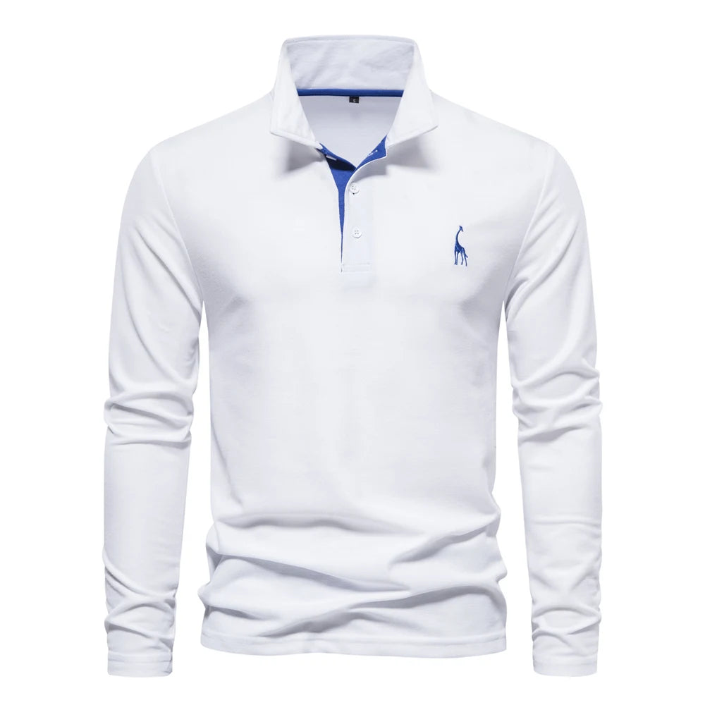 DARIO | MEN'S LONG-SLEEVE POLO